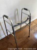 Front angled view showing overall walker design and condition