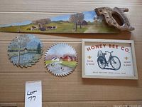 group shot of all four items on cardboard