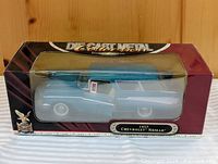 Front view of boxed 1957 Chevy Nomad model