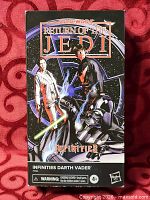 Front view of boxed Star Wars Return of the Jedi Infinities Darth Vader figure