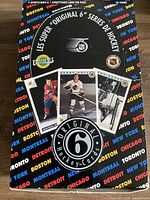Box top shows branding, Original 6 logo, 36 count, Ultimate logo