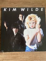 Front cover of the Kim Wilde vinyl LP included in lot