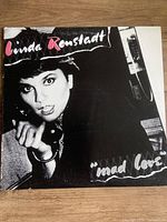 Front cover of Linda Ronstadt "Mad Love" album