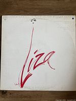 Front cover of Liza Minnelli vinyl album