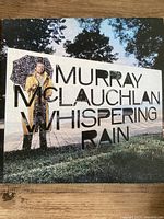Front cover of Murray McLauchlan "Whispering Rain" vinyl album