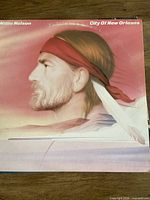 Front cover of Willie Nelson City Of New Orleans LP