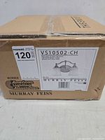 Closed retail box showing product label with model VS10502-CH and line drawing