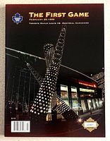 Front cover showing title, date, teams, limited edition number 40367