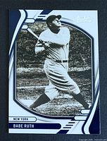 Front of Babe Ruth Panini Absolute Baseball card #9
