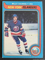 Front of Billy Harris 1979-80 O-Pee-Chee card #115