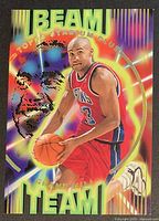 Front of Grant Hill Beam Team card showing holographic design