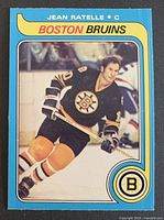 Front of Jean Ratelle O-Pee-Chee card