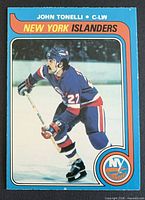 Front of John Tonelli rookie card