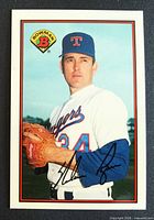 Front of 1989 Bowman Tiffany Nolan Ryan #225 card