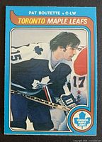 Front of Pat Boutette 1979-80 OPC card #319