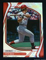 Front of Pete Rose 2022 Panini Absolute Baseball card #81