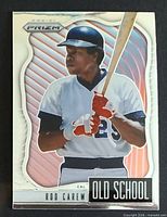 Front of 2021 Panini Prizm Rod Carew Old School card #OS-5