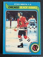 Front of Stan Mikita 1979-80 O-Pee-Chee card #155