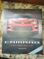Front cover showing title, subtitle, author and Camaro image