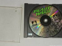Disc in jewel case, clear view of label and condition