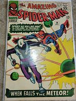 Front cover of The Amazing Spider-Man #36 in protective bag