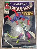 Front cover showing full artwork, title, Spider-Man and Lizard