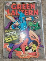 Full front cover of Green Lantern #45 in bag