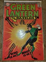 Full cover view of DC Green Lantern #49 comic in bag