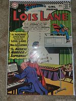 Front cover of Superman's Girl Friend Lois Lane #65 in protective sleeve