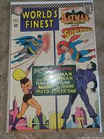 Front cover full view of World’s Finest #166 comic in bag