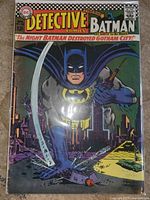 Front cover Detective Comics #362 in bag