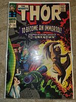 Front cover of The Mighty Thor #136 showing full artwork