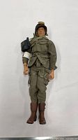Front view of GI Joe Airborne figure fully dressed