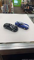 Both model cars overview