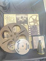 Group shot of all five movie decor items