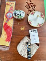 Group shot showing all items on table