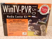 Front of sealed WinTV-PVR 150 Media Center Kit box