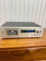 Front angled view of entire cassette deck