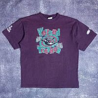 Front view showing full Welland Triathlon graphic and shirt colour