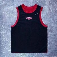 Full view of black side of reversible Nike FORCE jersey