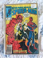 Front cover showing full artwork, issue number and bag with board