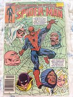 Front cover of Spectacular Spider-Man #96 in bag