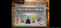Box front displaying Norristown-Opoly title and artwork