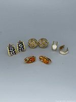 All four earring pairs overview