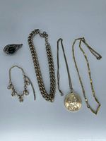 Group shot of all five jewellery pieces