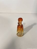 Full view of perfume bottle with stopper