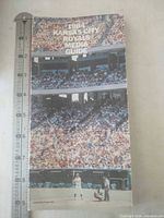 Front cover showing title and stadium photo