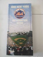 Front cover showing 1995 New York Mets Information Guide booklet