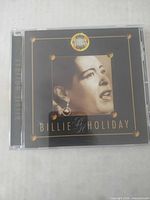 Front cover of Billie Holiday Golden Legends CD in jewel case