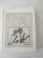 Front of 8-track showing title artwork and catalog number